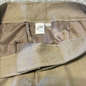 Elegant Tan Women's Trousers